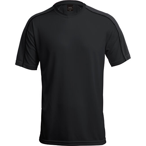 Kinder T-Shirt TECNIC DINAMIC , schwarz, 100% Polyester 125 g/ m2, 4-5, , Bild 1
