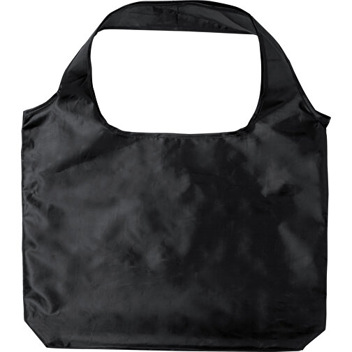 Faltbare Tasche KARENT , schwarz, Polyester 190T, 46,00cm x 8,00cm x 33,00cm (Länge x Höhe x Breite), Bild 1