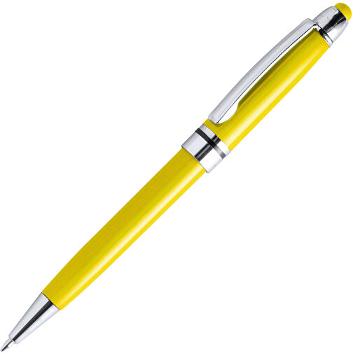 Kugelschreiber Pointer YEIMAN , gelb, Kunststoff, 14,20cm (Breite), Bild 2