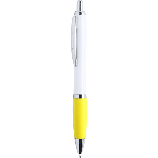 Kugelschreiber TINKIN , gelb, Kunststoff, 14,00cm (Breite), Bild 1