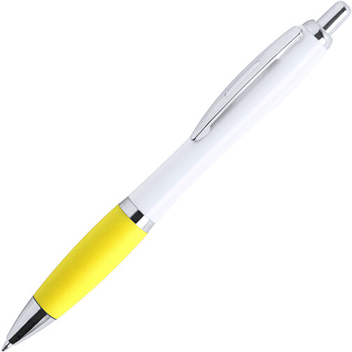 Kugelschreiber TINKIN , gelb, Kunststoff, 14,00cm (Breite), Bild 2