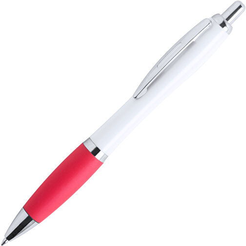 Kugelschreiber TINKIN , rot, Kunststoff, 14,00cm (Breite), Bild 2
