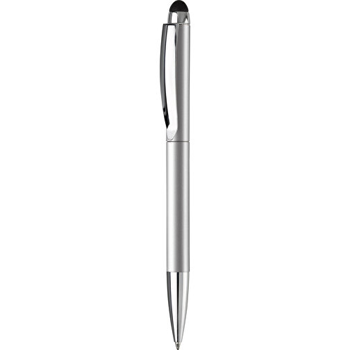 Kugelschreiber Modena Stylus , silber, Aluminium, 14,70cm (Länge), Bild 1