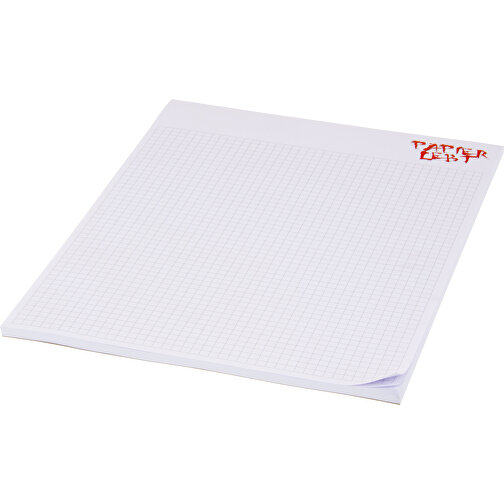 Schreibblock 'Primus' DIN A4, 50 Blatt , Einzelblätter: 70 g/m² holzfrei weiß, chlorfrei gebleicht, 29,70cm x 21,00cm (Höhe x Breite), Bild 1