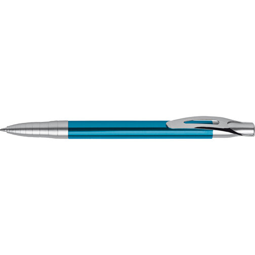 Kugelschreiber Buenos Aires , hellblau, Aluminium & Metall, 14,00cm (Länge), Bild 3