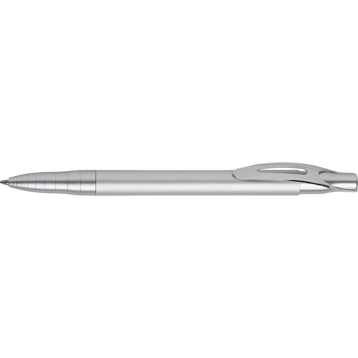 Kugelschreiber Buenos Aires , silber, Aluminium & Metall, 14,00cm (Länge), Bild 3