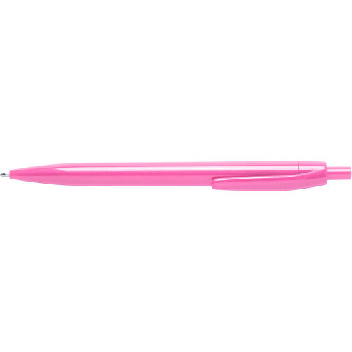 Kugelschreiber BLACKS , rosa, Kunststoff, 13,80cm (Breite), Bild 3