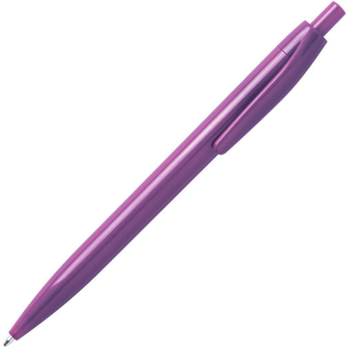 Kugelschreiber BLACKS , lila, Kunststoff, 13,80cm (Breite), Bild 2