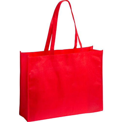 Tasche KAREAN , rot, Non-Woven, 52,00cm x 15,00cm x 40,50cm (Länge x Höhe x Breite), Bild 1