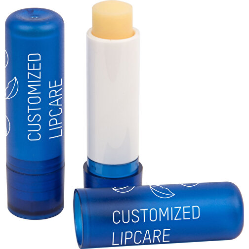 Fairtrade Lippenpflegestift 'Lipcare Original LipNature Fair' , blau, Kunststoff, 6,90cm (Höhe), Bild 1