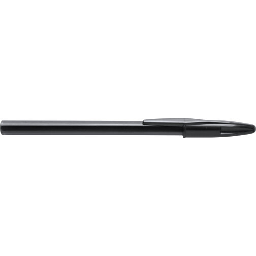Kugelschreiber UNIVERSAL , schwarz, ABS, 14,50cm (Breite), Bild 3