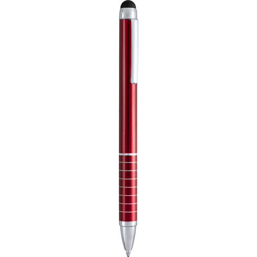 Kugelschreiber Pointer Minox , rot, Aluminium, 12,50cm (Breite), Bild 1