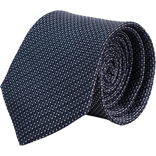 cravatta, seta pura, jacquard intrecciato, Immagine 1