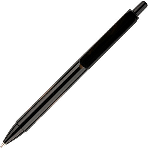 Kugelschreiber Favour Bunt , Promo Effects, schwarz, Kunststoff, 14,20cm (Länge), Bild 4