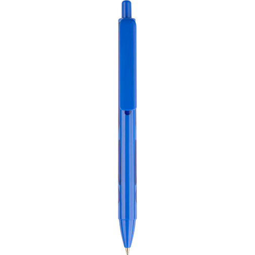 Kugelschreiber Favour Bunt , Promo Effects, dunkelblau, Kunststoff, 14,20cm (Länge), Bild 3