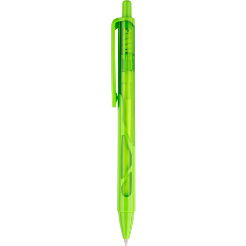 Kugelschreiber Favour Bunt , Promo Effects, grün, Kunststoff, 14,20cm (Länge), Bild 2