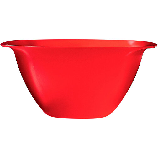 Schale 'Breakfast' , trend-rot PP, Kunststoff, 16,40cm x 7,60cm x 14,00cm (Länge x Höhe x Breite), Bild 1