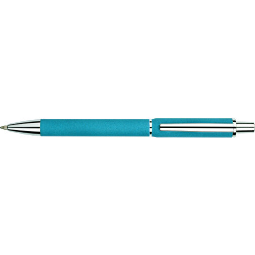 Kugelschreiber Sand , Promo Effects, blau, Aluminium, 14,00cm x 1,00cm (Länge x Breite), Bild 6