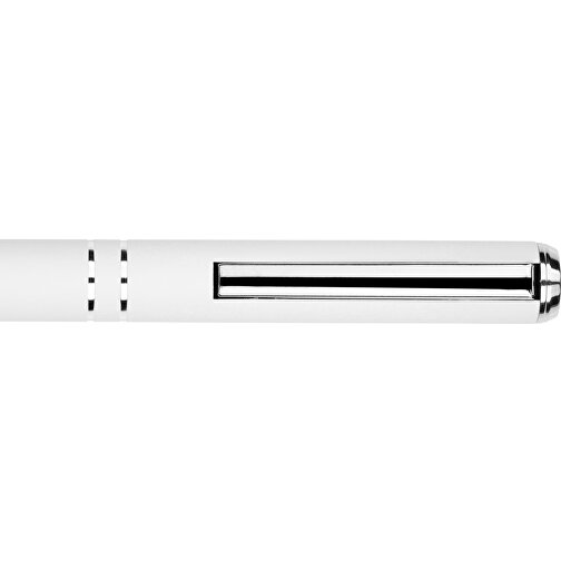 Kugelschreiber Lagos Matt , Promo Effects, weiß, Aluminium, 14,60cm x 1,10cm (Länge x Breite), Bild 9