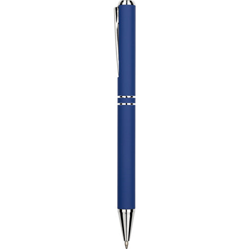Kugelschreiber Lagos Matt , Promo Effects, dunkelblau, Aluminium, 14,60cm x 1,10cm (Länge x Breite), Bild 3