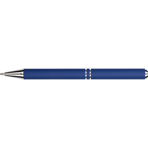 Kugelschreiber Lagos Matt , Promo Effects, dunkelblau, Aluminium, 14,60cm x 1,10cm (Länge x Breite), Bild 8
