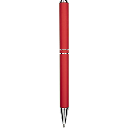 Kugelschreiber Lagos Matt , Promo Effects, rot, Aluminium, 14,60cm x 1,10cm (Länge x Breite), Bild 4