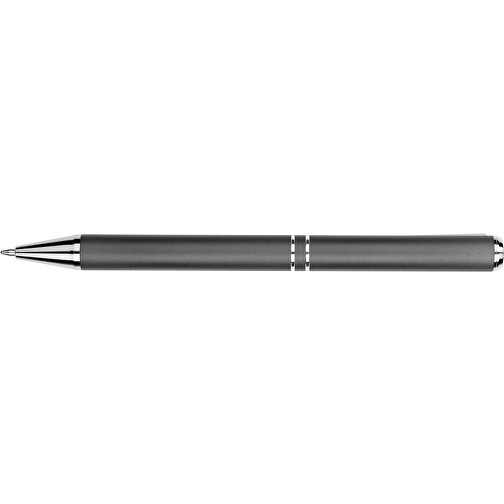 Kugelschreiber Lagos Metallic , Promo Effects, grau, Aluminium, 14,70cm x 2,10cm (Länge x Breite), Bild 8
