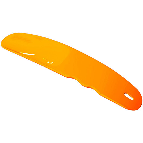 Schuhlöffel 'Grip' , trend-orange PP, Kunststoff, 17,40cm x 1,50cm x 4,30cm (Länge x Höhe x Breite), Bild 1