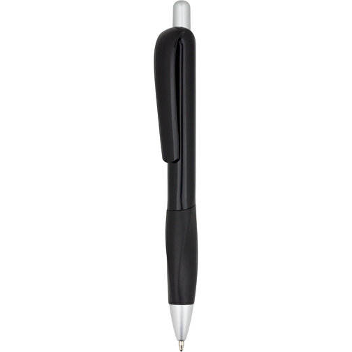 Kugelschreiber Muscle , Promo Effects, schwarz, Kunststoff, 14,10cm (Länge), Bild 1