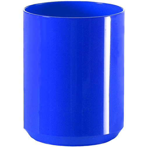 Zahnputzbecher 'Clean' , standard-blau PP, Kunststoff, 9,10cm (Höhe), Bild 1