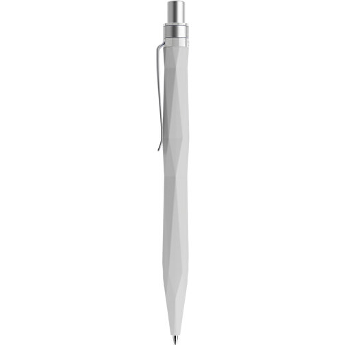 Prodir QS20 Soft Touch PRS Push Kugelschreiber , Prodir, zementgrau / silber satiniert, Kunststoff/Metall, 14,10cm x 1,60cm (Länge x Breite), Bild 2