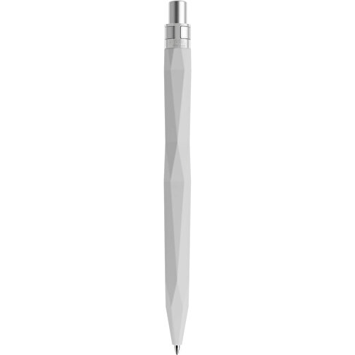 Prodir QS20 Soft Touch PRS Push Kugelschreiber , Prodir, zementgrau / silber satiniert, Kunststoff/Metall, 14,10cm x 1,60cm (Länge x Breite), Bild 3