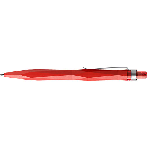 Prodir QS20 PMS Push Kugelschreiber , Prodir, rot, Kunststoff/Metall, 14,10cm x 1,60cm (Länge x Breite), Bild 5
