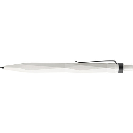 Prodir QS20 PMS Push Kugelschreiber , Prodir, weiss / schwarz, Kunststoff/Metall, 14,10cm x 1,60cm (Länge x Breite), Bild 5