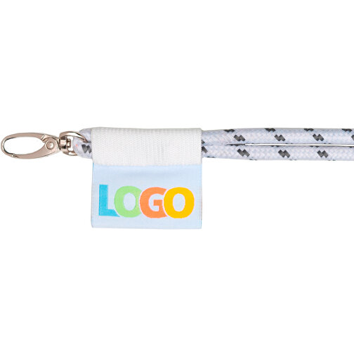 Schlüsselband Cord Label , Promo Effects, nach Wunsch, Polyester Cord, 90,00cm x 0,60cm (Länge x Breite), Bild 6