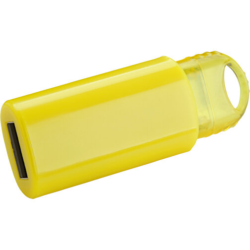 USB-Stick SPRING 3.0 32GB , Promo Effects MB , gelb MB , 32 GB , Kunststoff MB , 10 - 45 MB/s MB , 5,80cm x 1,20cm x 2,10cm (Länge x Höhe x Breite), Bild 2