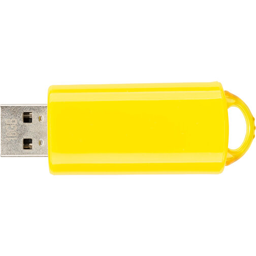 USB-Stick SPRING 3.0 16GB , Promo Effects MB , gelb MB , 16 GB , Kunststoff MB , 10 - 45 MB/s MB , 5,80cm x 1,20cm x 2,10cm (Länge x Höhe x Breite), Bild 4