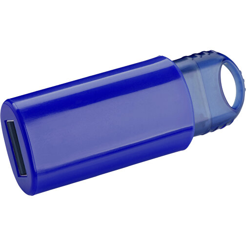 USB-Stick SPRING 32GB , Promo Effects MB , blau MB , 32 GB , Kunststoff MB , 3 - 10 MB/s MB , 5,80cm x 1,20cm x 2,10cm (Länge x Höhe x Breite), Bild 2