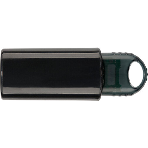 USB-Stick SPRING 1GB , Promo Effects MB , schwarz MB , 1 GB , Kunststoff MB , 3 - 10 MB/s MB , 5,80cm x 1,20cm x 2,10cm (Länge x Höhe x Breite), Bild 3
