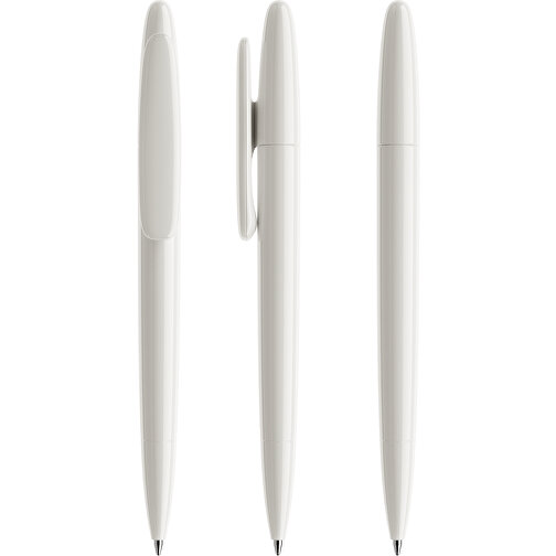 Prodir DS5 TPP Twist Kugelschreiber , Prodir, weiß, Kunststoff, 14,30cm x 1,60cm (Länge x Breite), Bild 6