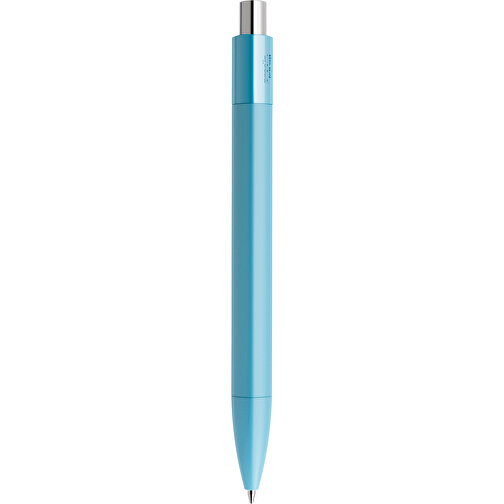 Prodir DS4 PMM Push Kugelschreiber , Prodir, dusty blue / silber poliert, Kunststoff, 14,10cm x 1,40cm (Länge x Breite), Bild 3