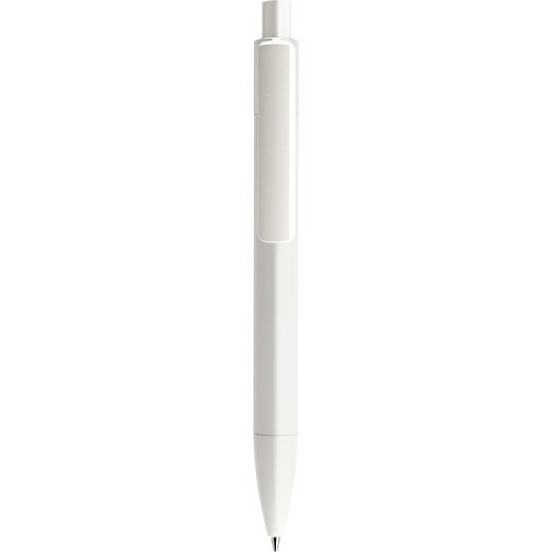 Prodir DS4 PMM Push Kugelschreiber , Prodir, weiß, Kunststoff, 14,10cm x 1,40cm (Länge x Breite), Bild 1