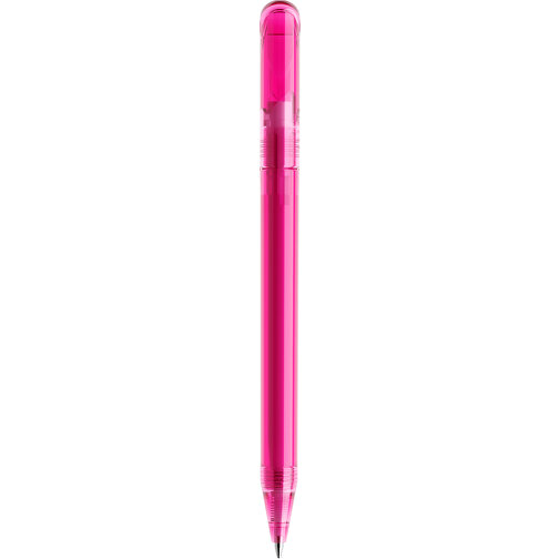 Prodir DS3 TTT Twist Kugelschreiber , Prodir, pink, Kunststoff, 13,80cm x 1,50cm (Länge x Breite), Bild 3