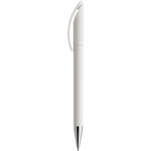 Prodir DS3 TMS Twist Kugelschreiber , Prodir, weiß, Kunststoff/Metall, 13,80cm x 1,50cm (Länge x Breite), Bild 2
