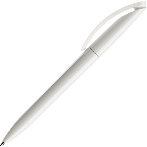 Prodir DS3.1 TPP Twist Kugelschreiber , Prodir, weiß, Kunststoff, 14,10cm x 1,70cm (Länge x Breite), Bild 4