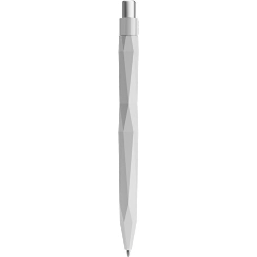 Prodir QS20 PRP Push Kugelschreiber , Prodir, zementgrau / silber satiniert, Kunststoff/Metall, 14,10cm x 1,60cm (Länge x Breite), Bild 3