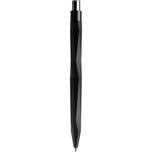 Prodir QS20 PRP Push Kugelschreiber , Prodir, schwarz / silber poliert, Kunststoff/Metall, 14,10cm x 1,60cm (Länge x Breite), Bild 3