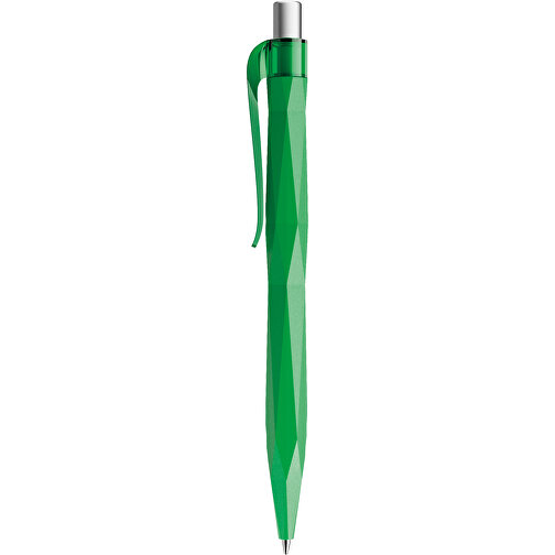 Prodir QS20 PMT Push Kugelschreiber , Prodir, hellgrün/silber satiniert, Kunststoff/Metall, 14,10cm x 1,60cm (Länge x Breite), Bild 2