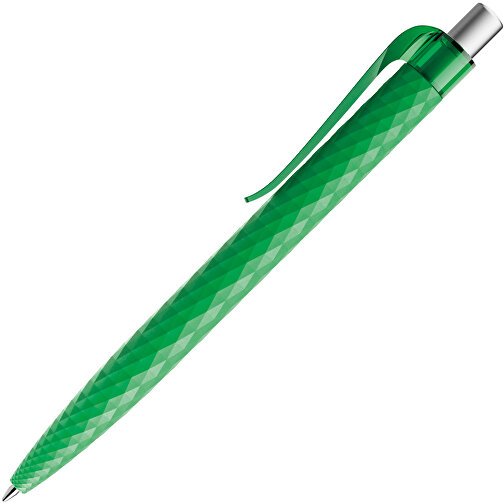 Prodir QS01 PRT Push Kugelschreiber , Prodir, hellgrün/silber satiniert, Kunststoff/Metall, 14,10cm x 1,60cm (Länge x Breite), Bild 4
