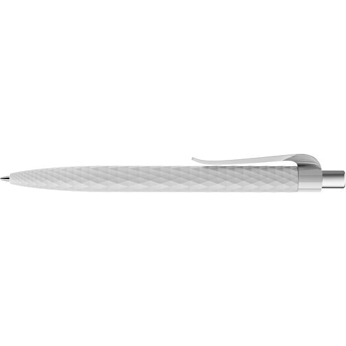 Prodir QS01 PRP Push Kugelschreiber , Prodir, zementgrau/silber satiniert, Kunststoff/Metall, 14,10cm x 1,60cm (Länge x Breite), Bild 5